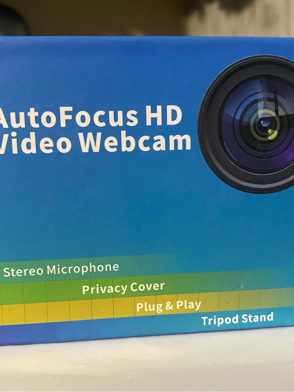 AutoFocus HD Video Webcam - Blue
